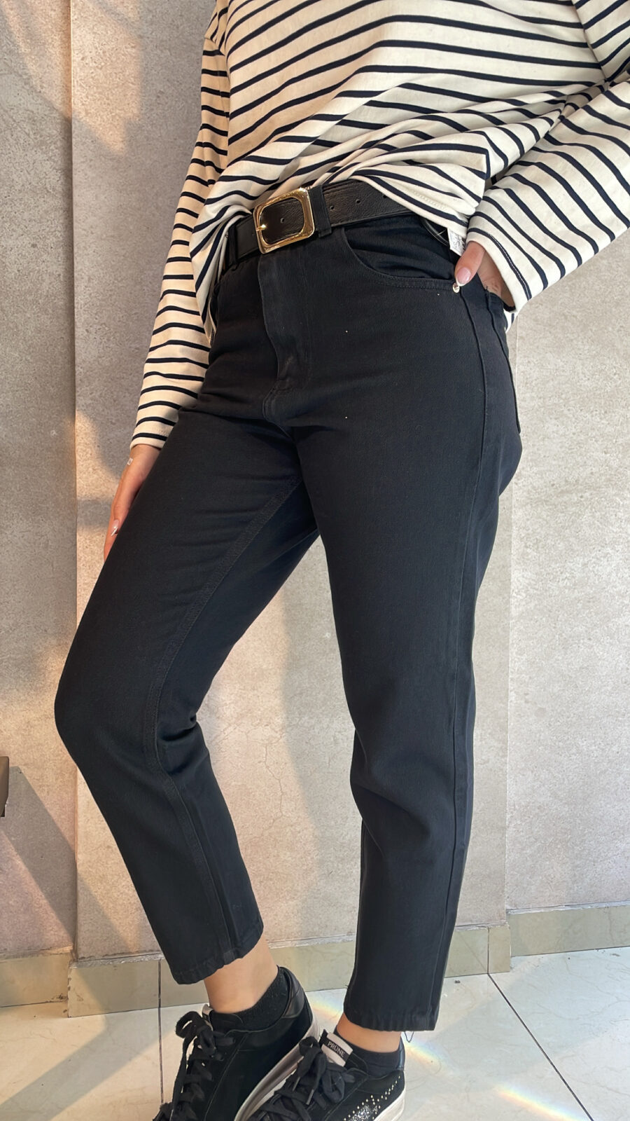 Jean Mom Black - Imagen 2