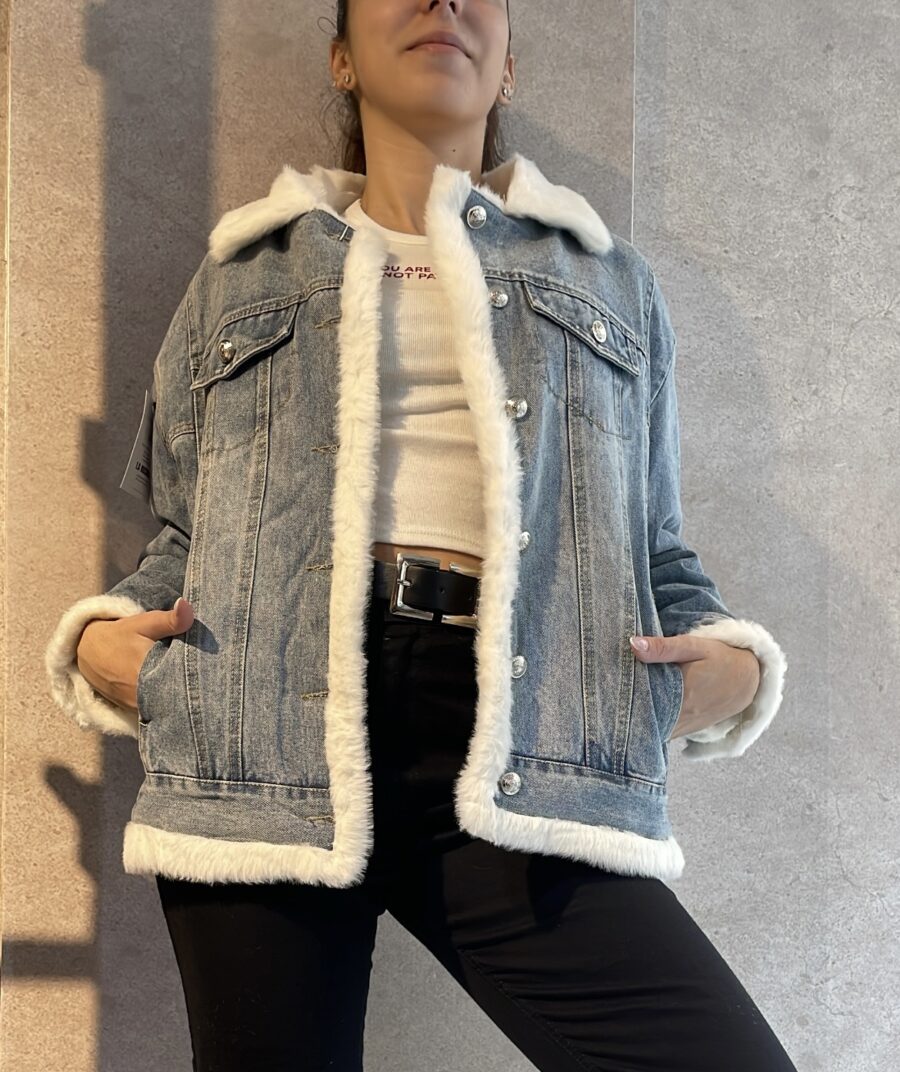 Campera Jean de Corderito - Imagen 2