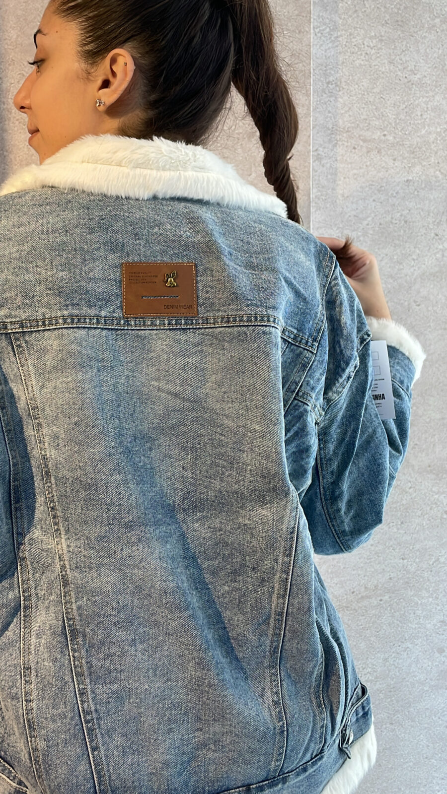 Campera Jean de Corderito - Imagen 3