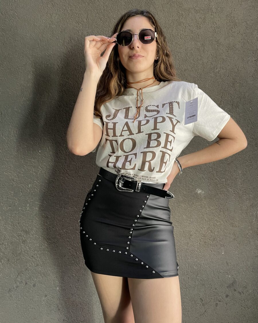 Remera Just Happy